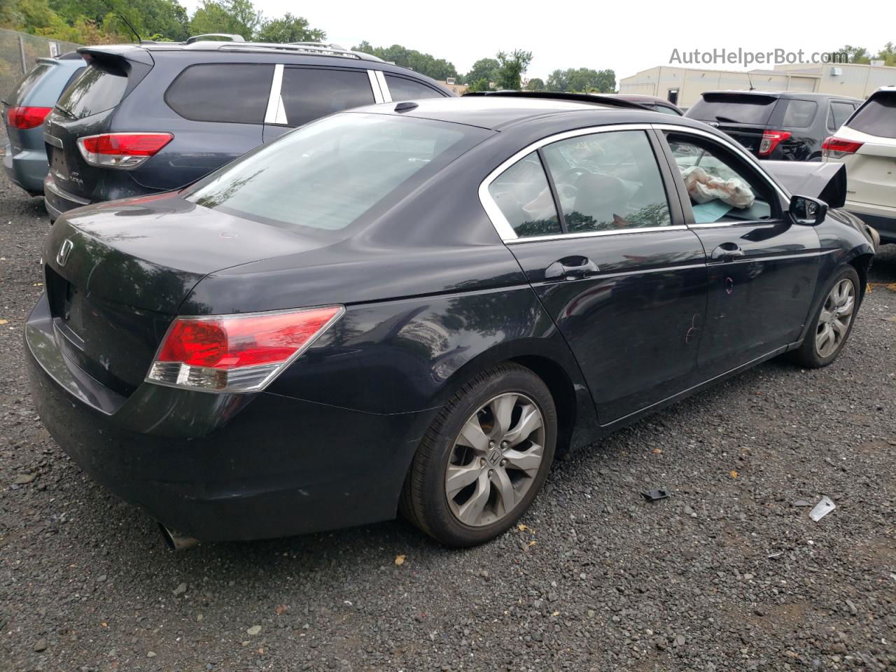 2008 Honda Accord Exl Black vin: 1HGCP26848A155160