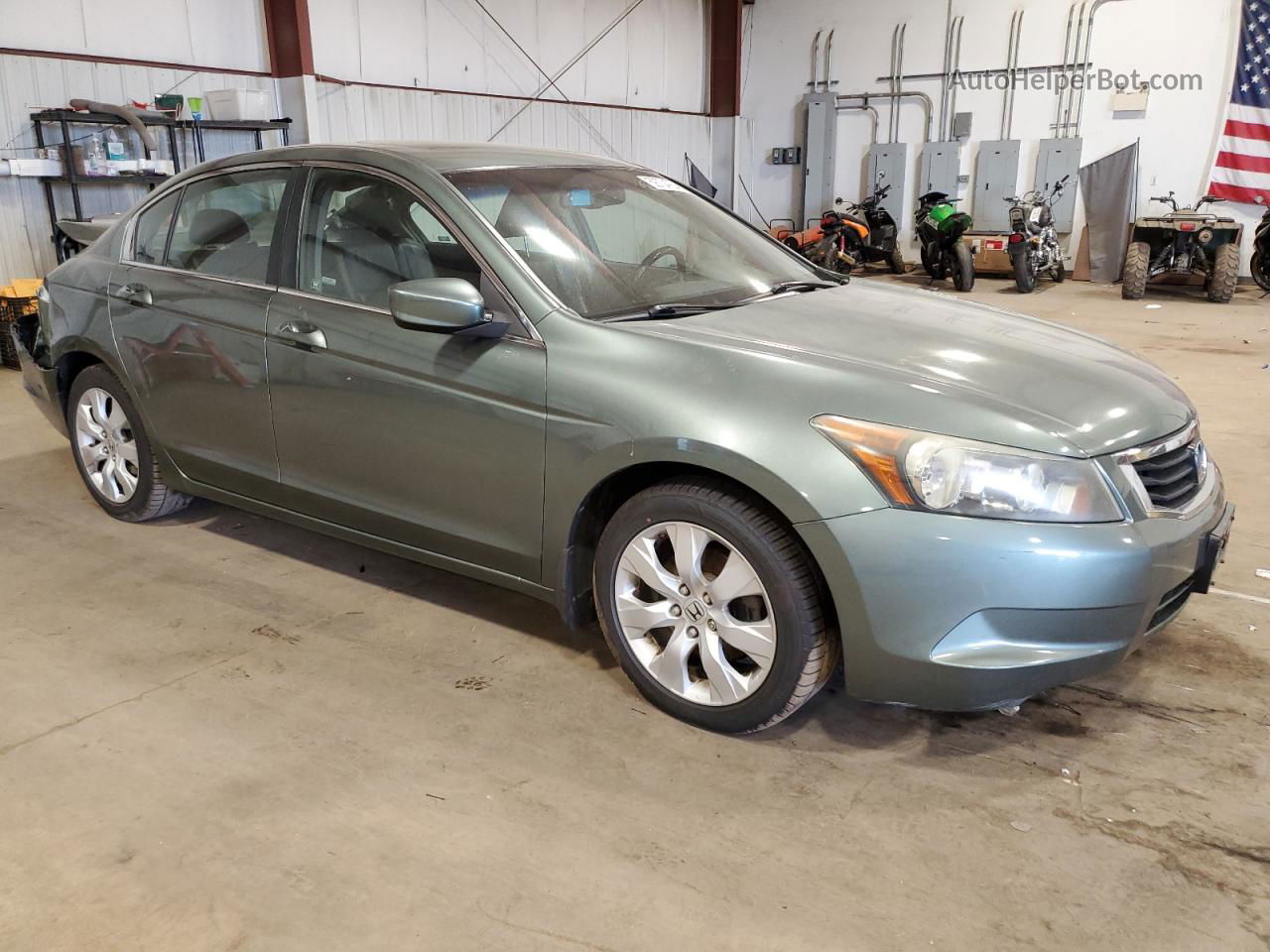 2008 Honda Accord Exl Green vin: 1HGCP26848A163825