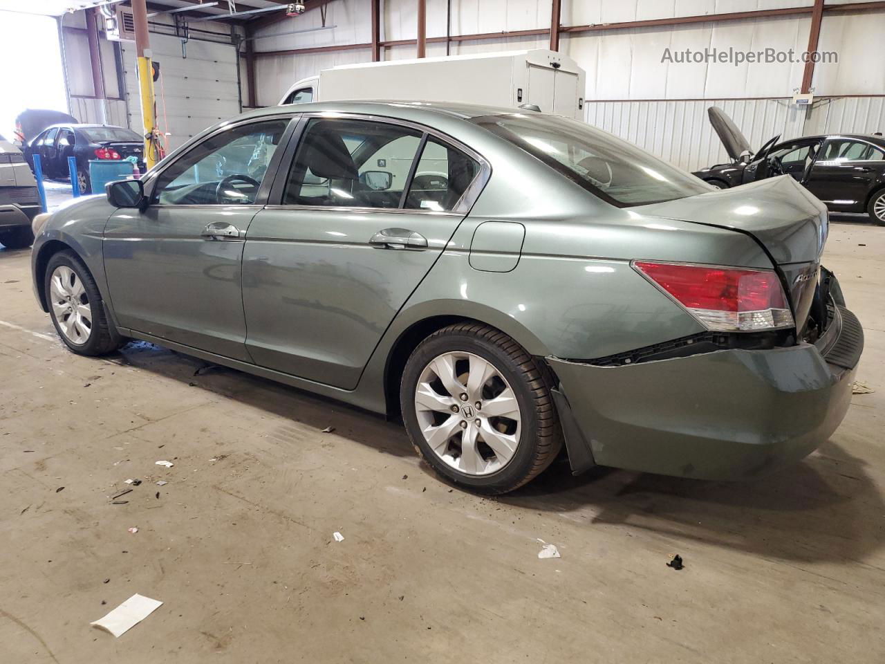 2008 Honda Accord Exl Green vin: 1HGCP26848A163825