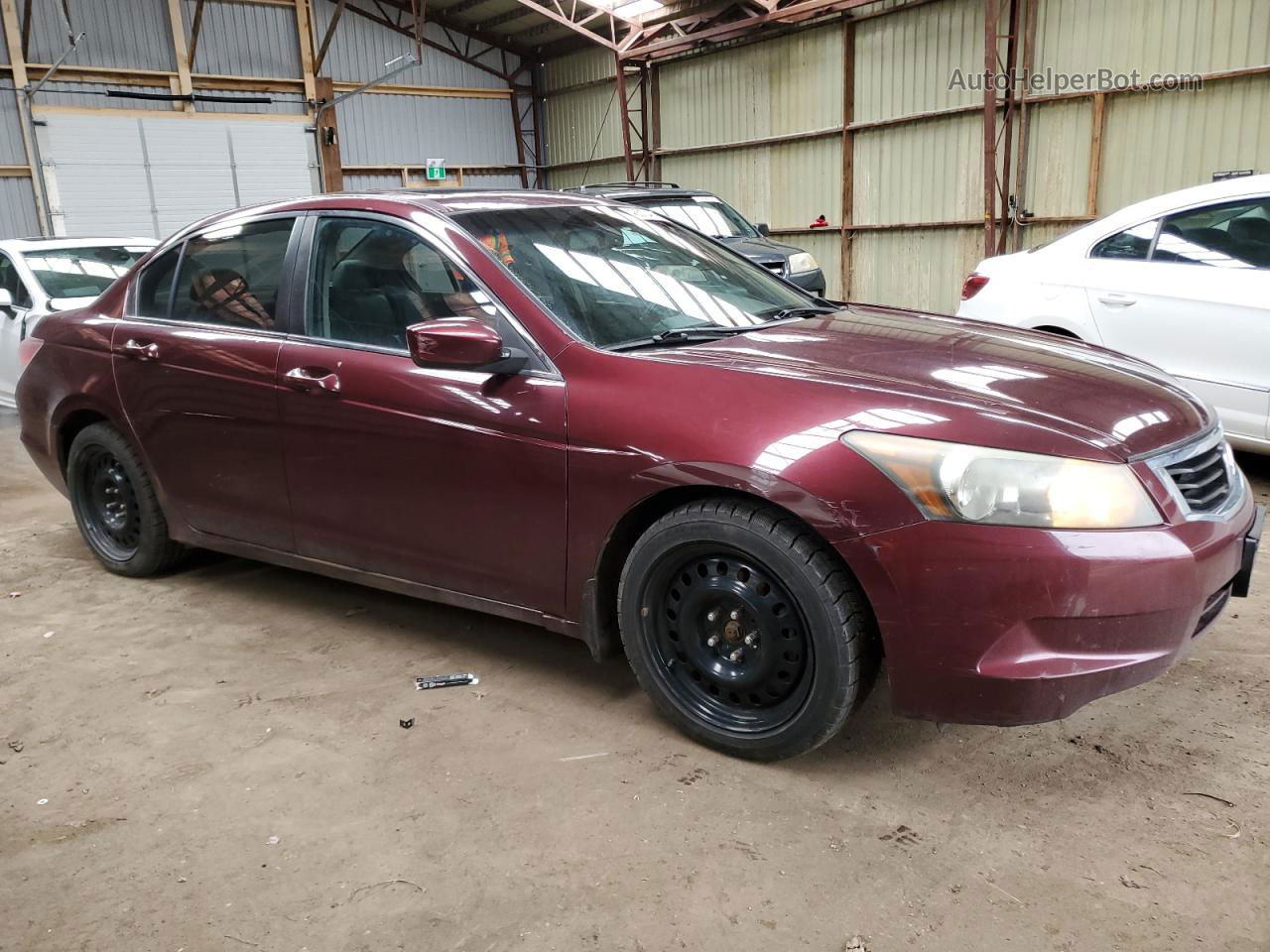 2008 Honda Accord Exl Red vin: 1HGCP26848A810496