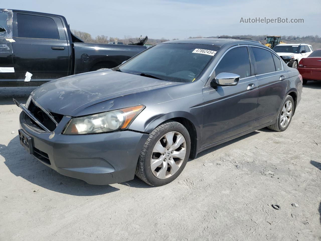 2009 Honda Accord Exl Silver vin: 1HGCP26849A035831