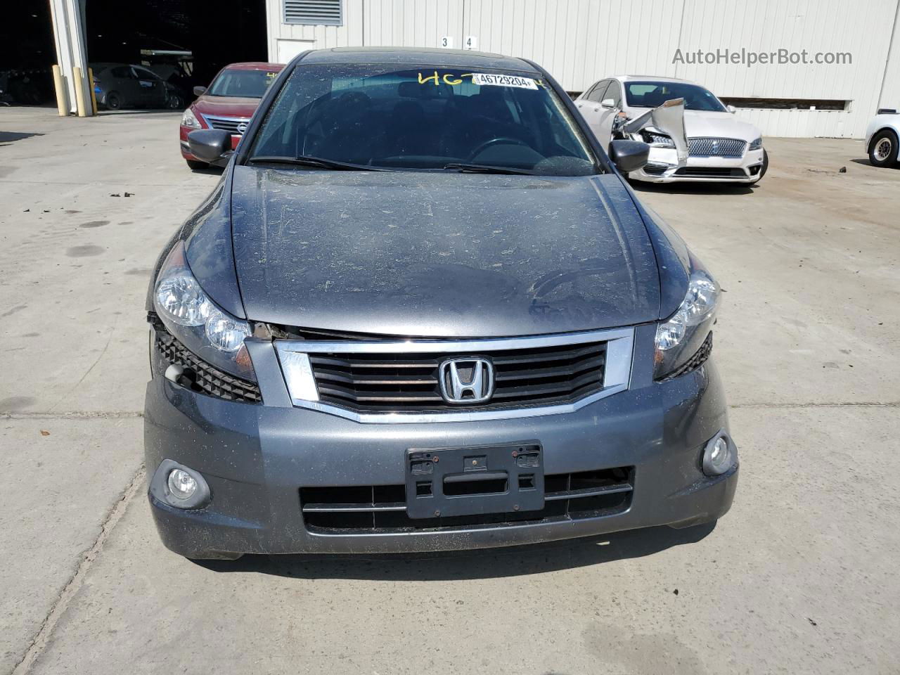 2009 Honda Accord Exl Gray vin: 1HGCP26849A045212