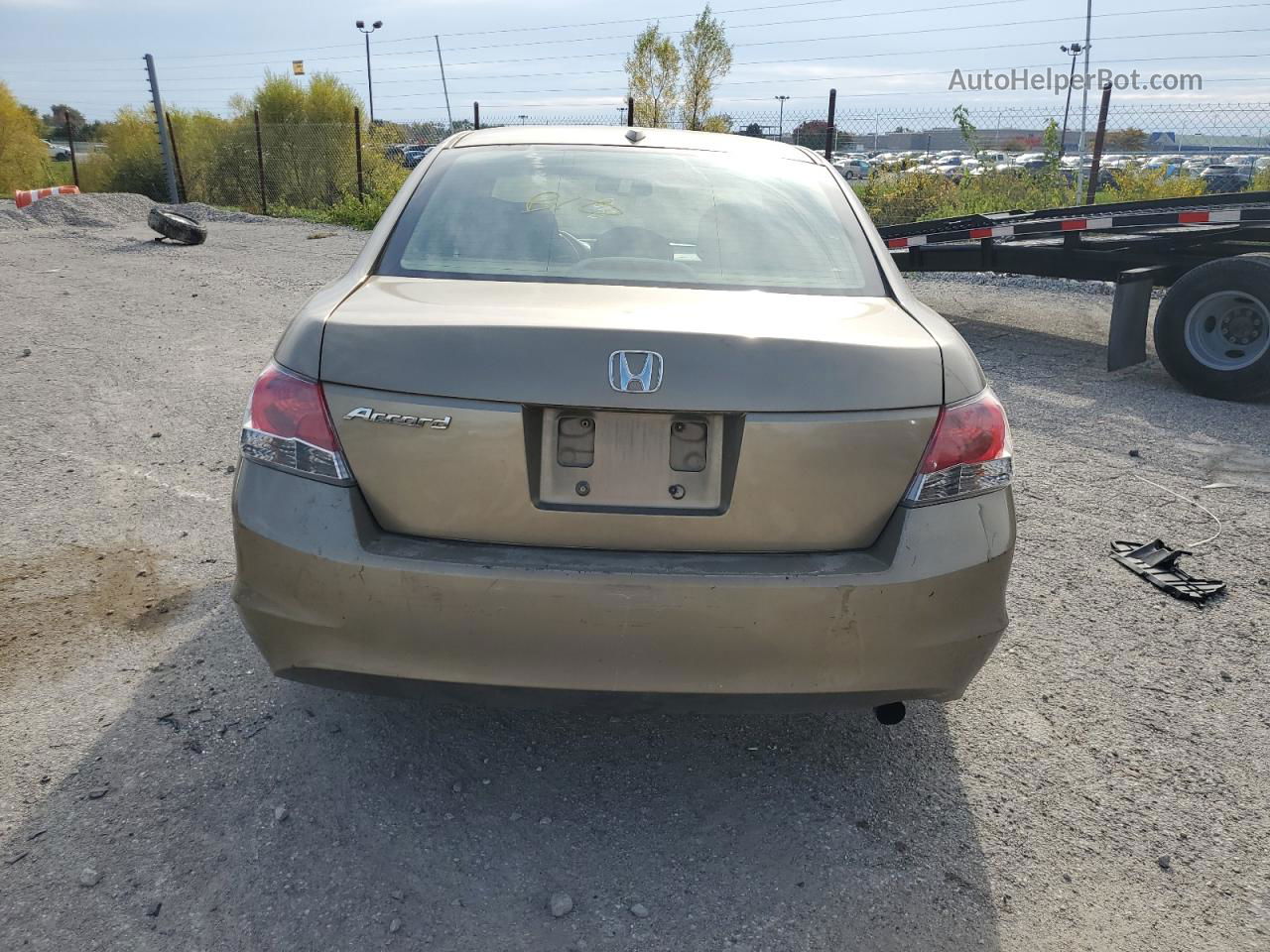 2009 Honda Accord Exl Золотой vin: 1HGCP26849A121480