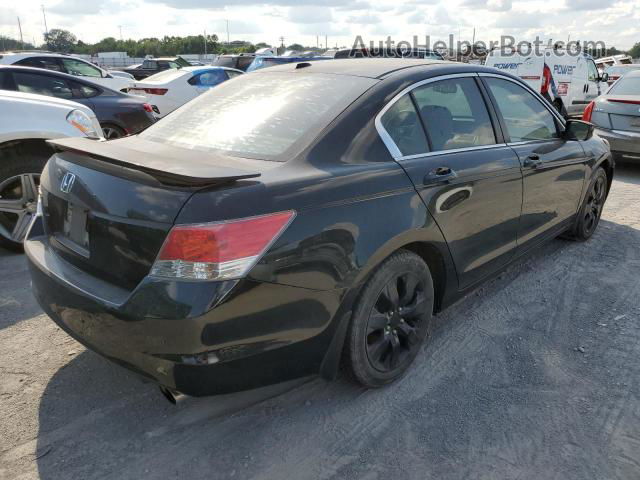 2009 Honda Accord Exl Черный vin: 1HGCP26849A122905