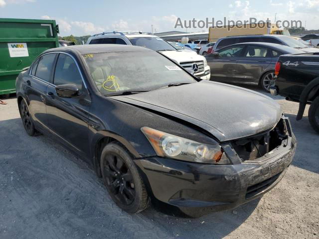 2009 Honda Accord Exl Черный vin: 1HGCP26849A122905