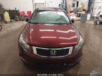 2008 Honda Accord 2.4 Ex-l Burgundy vin: 1HGCP26858A004778