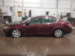 2008 Honda Accord 2.4 Ex-l Burgundy vin: 1HGCP26858A004778