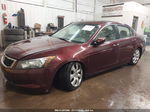 2008 Honda Accord 2.4 Ex-l Burgundy vin: 1HGCP26858A004778