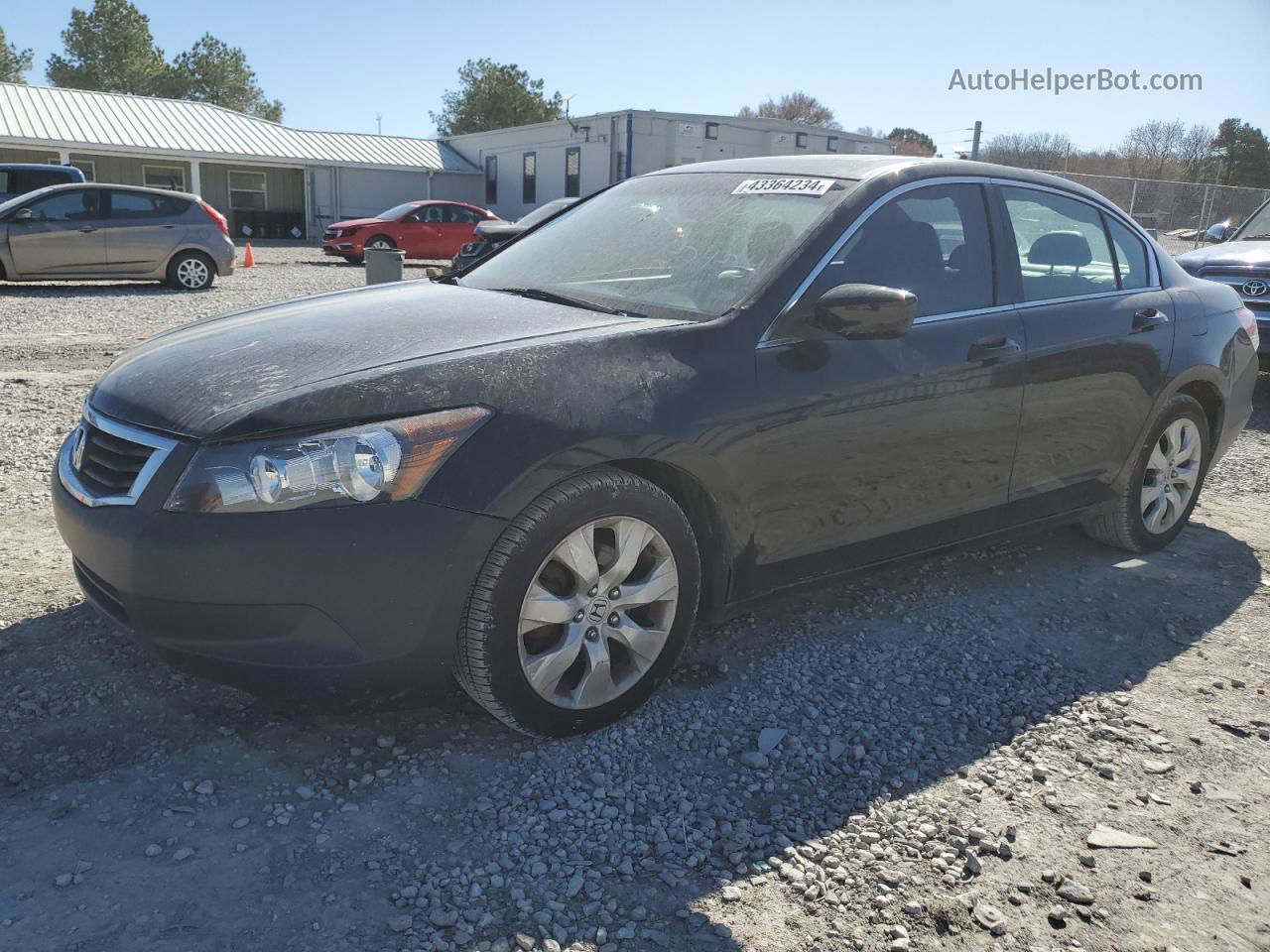 2008 Honda Accord Exl Black vin: 1HGCP26858A011195