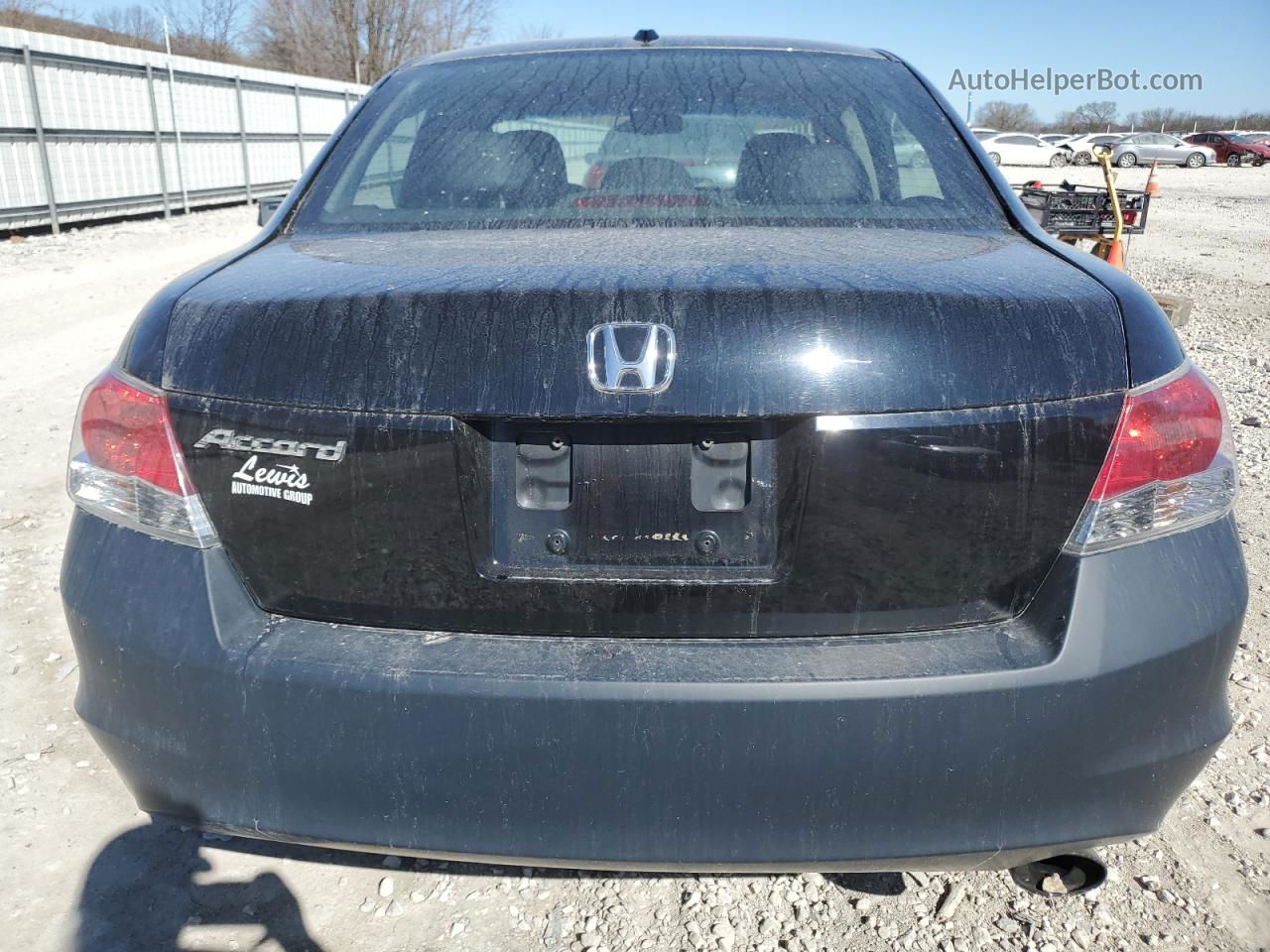 2008 Honda Accord Exl Black vin: 1HGCP26858A011195