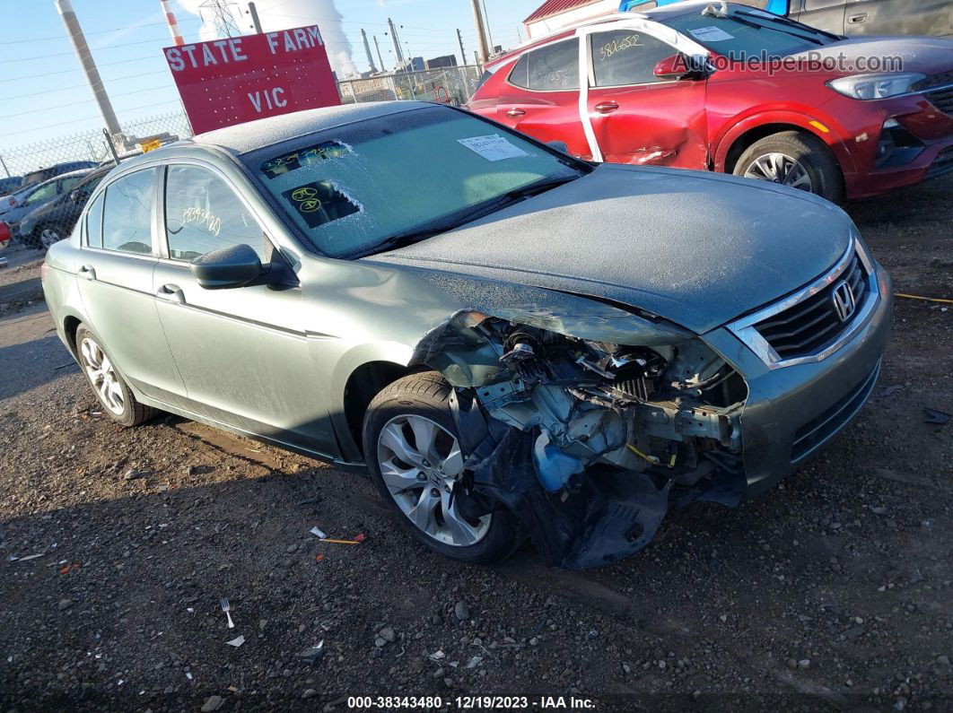 2008 Honda Accord 2.4 Ex-l Green vin: 1HGCP26858A031284