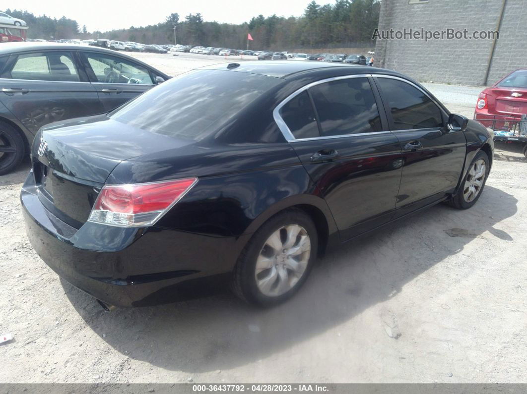 2008 Honda Accord Sdn Ex-l Black vin: 1HGCP26858A068576