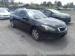 2008 Honda Accord Sdn Ex-l Black vin: 1HGCP26858A068576