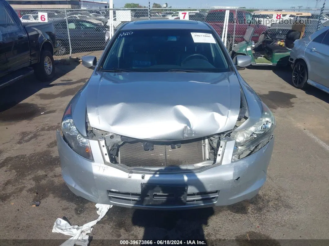 2008 Honda Accord 2.4 Ex-l Silver vin: 1HGCP26858A130378