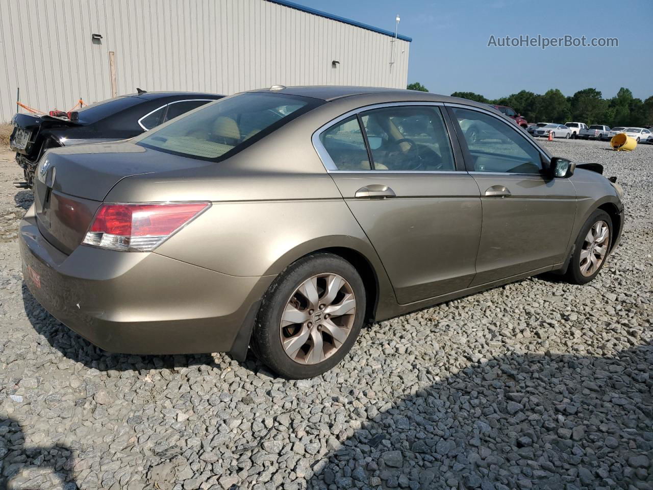 2009 Honda Accord Exl Tan vin: 1HGCP26859A007665