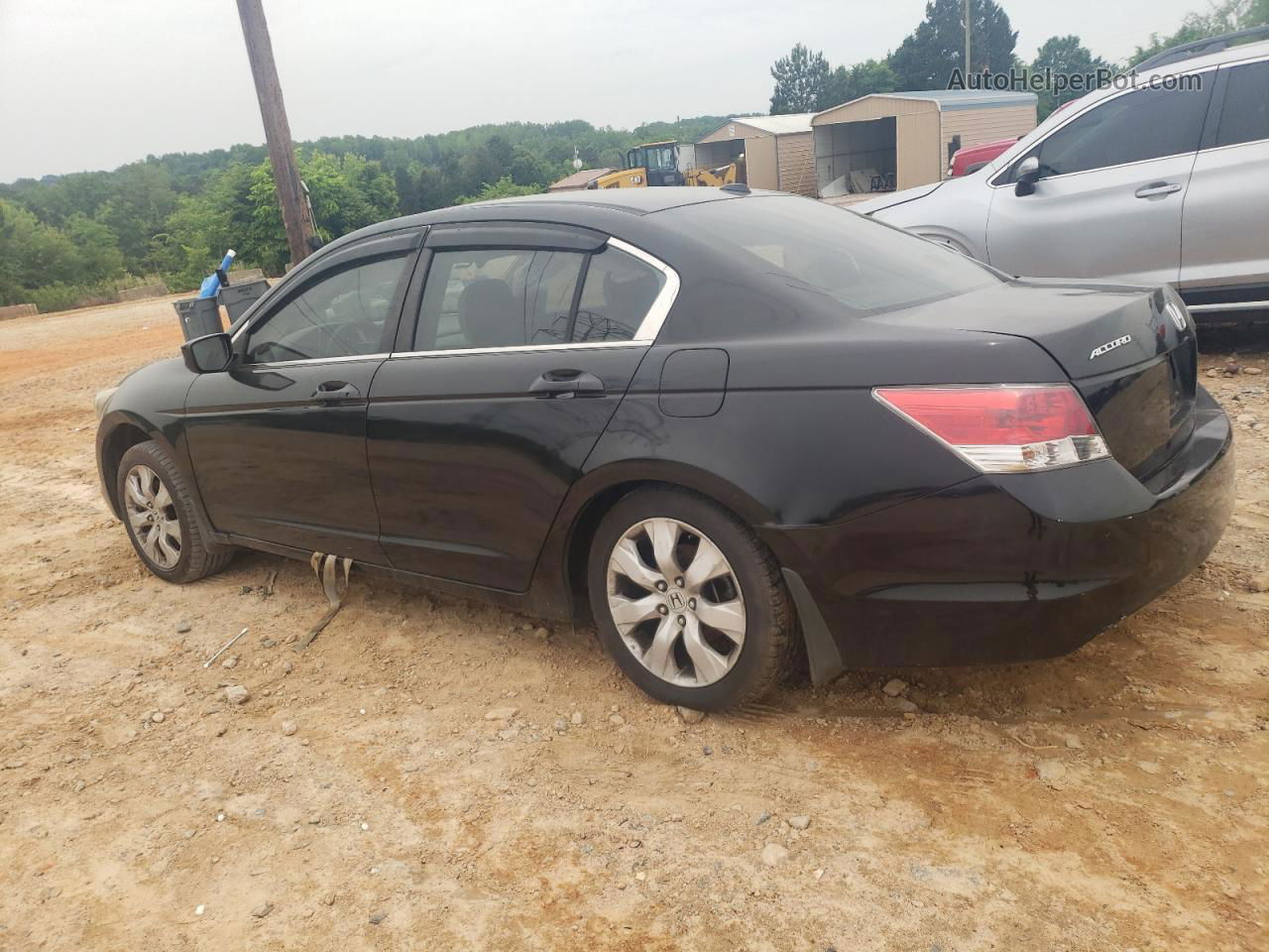 2009 Honda Accord Exl Черный vin: 1HGCP26859A010100