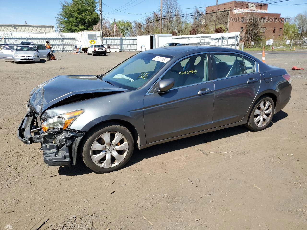 2009 Honda Accord Exl Gray vin: 1HGCP26859A067168