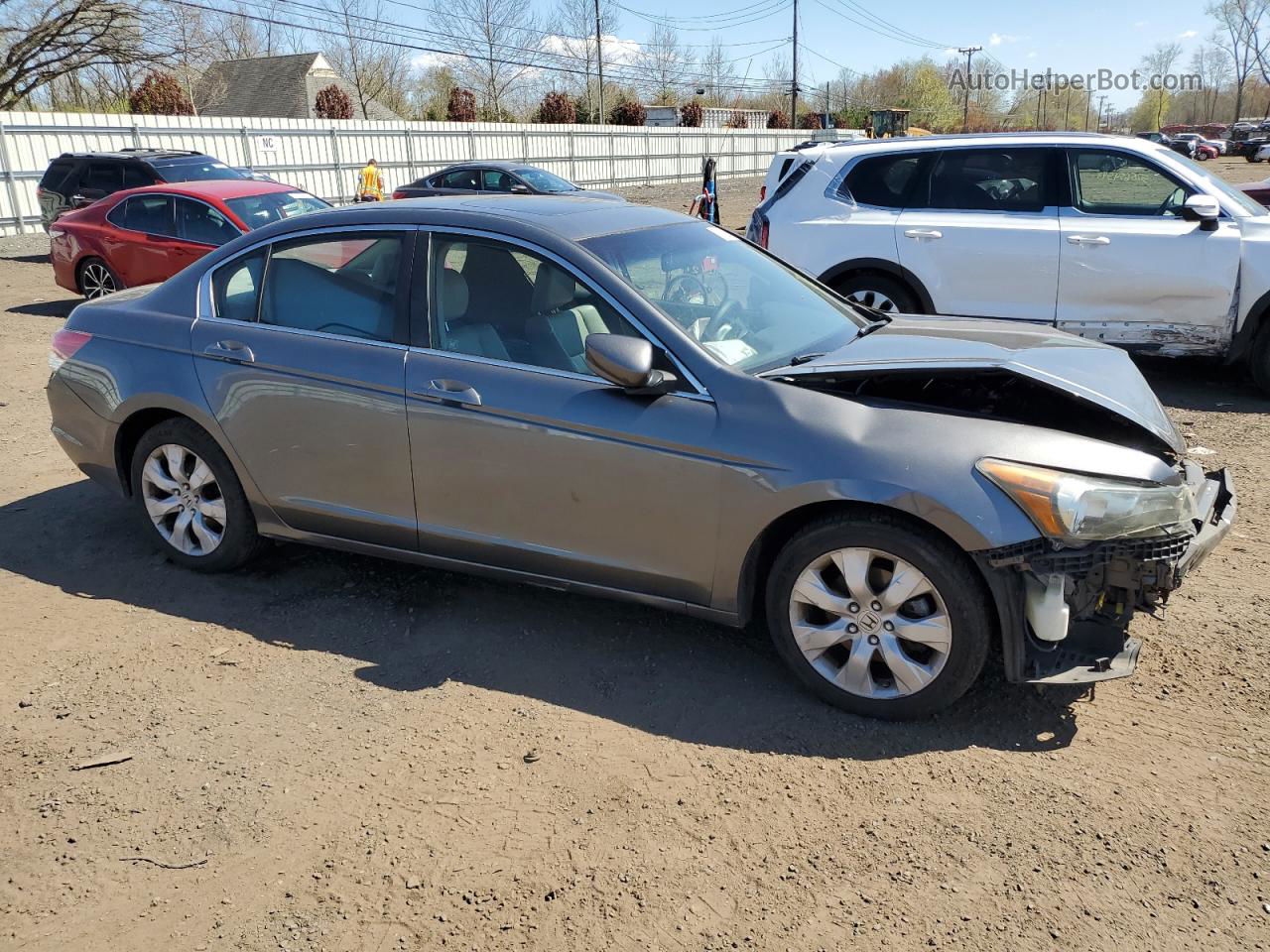 2009 Honda Accord Exl Gray vin: 1HGCP26859A067168