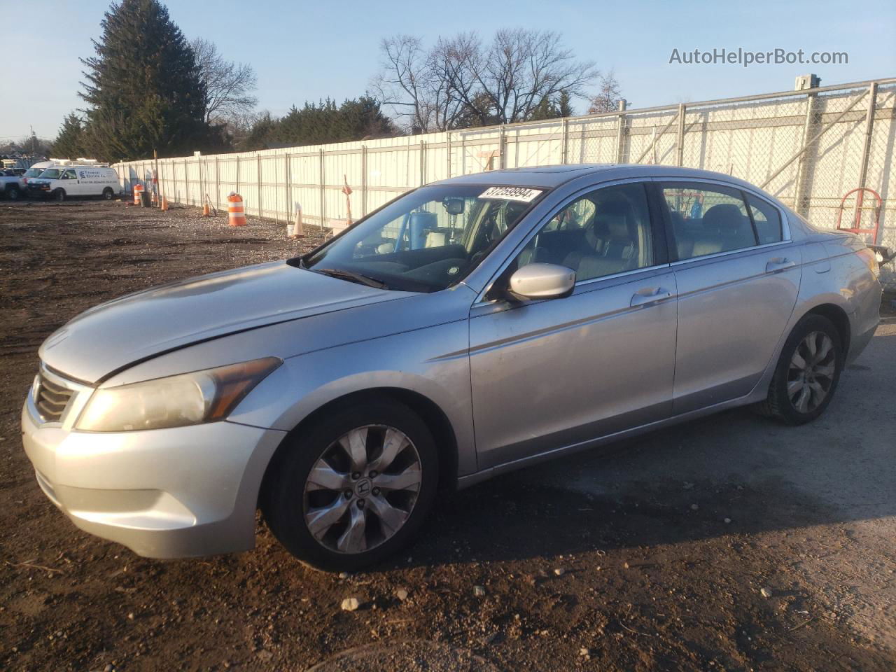 2009 Honda Accord Exl Silver vin: 1HGCP26859A106194