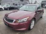 2009 Honda Accord Exl Maroon vin: 1HGCP26859A132911