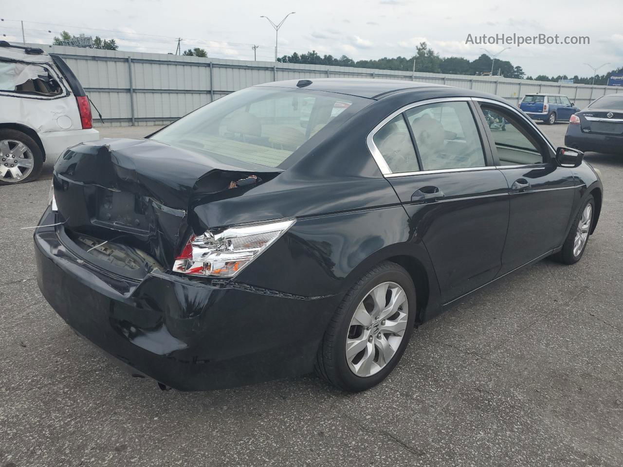 2009 Honda Accord Exl Black vin: 1HGCP26859A170252