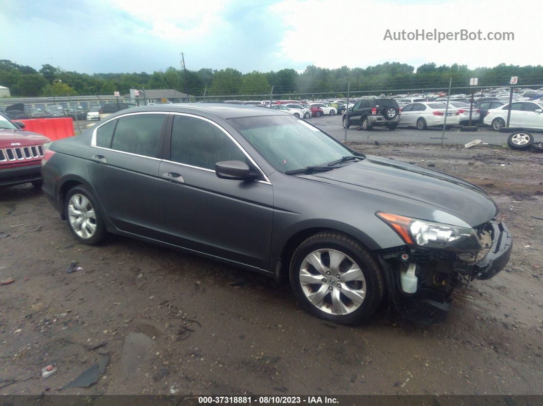 2008 Honda Accord Sdn Ex-l Gray vin: 1HGCP26868A096936