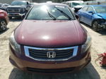 2008 Honda Accord Exl Бордовый vin: 1HGCP26868A119034