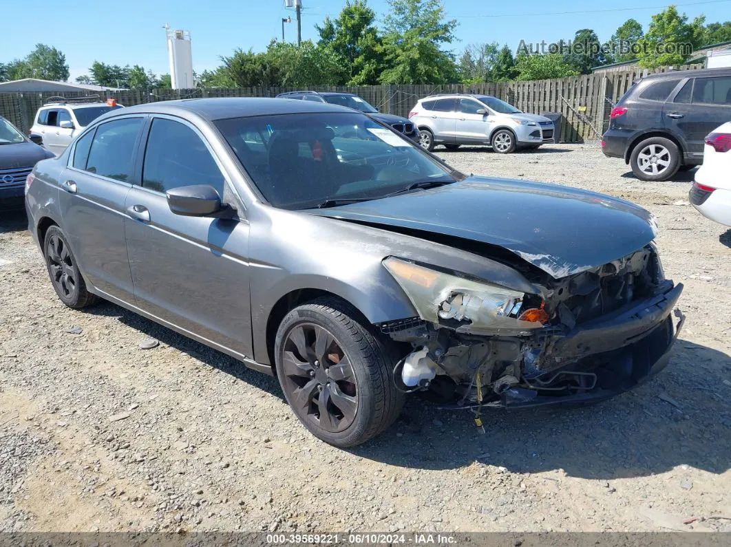 2008 Honda Accord 2.4 Ex-l Gray vin: 1HGCP26868A159744