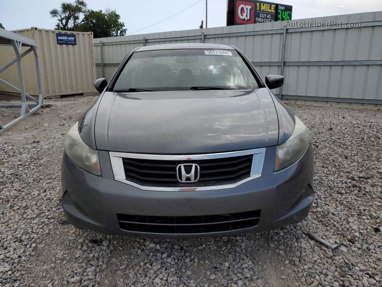 2009 Honda Accord Exl Серый vin: 1HGCP26869A002815