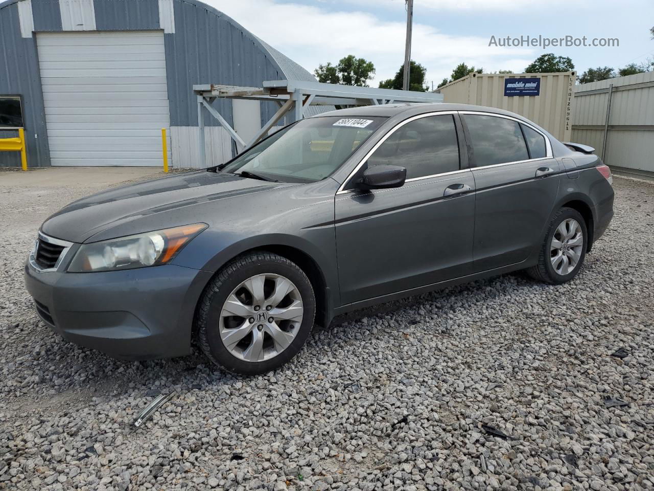 2009 Honda Accord Exl Серый vin: 1HGCP26869A002815