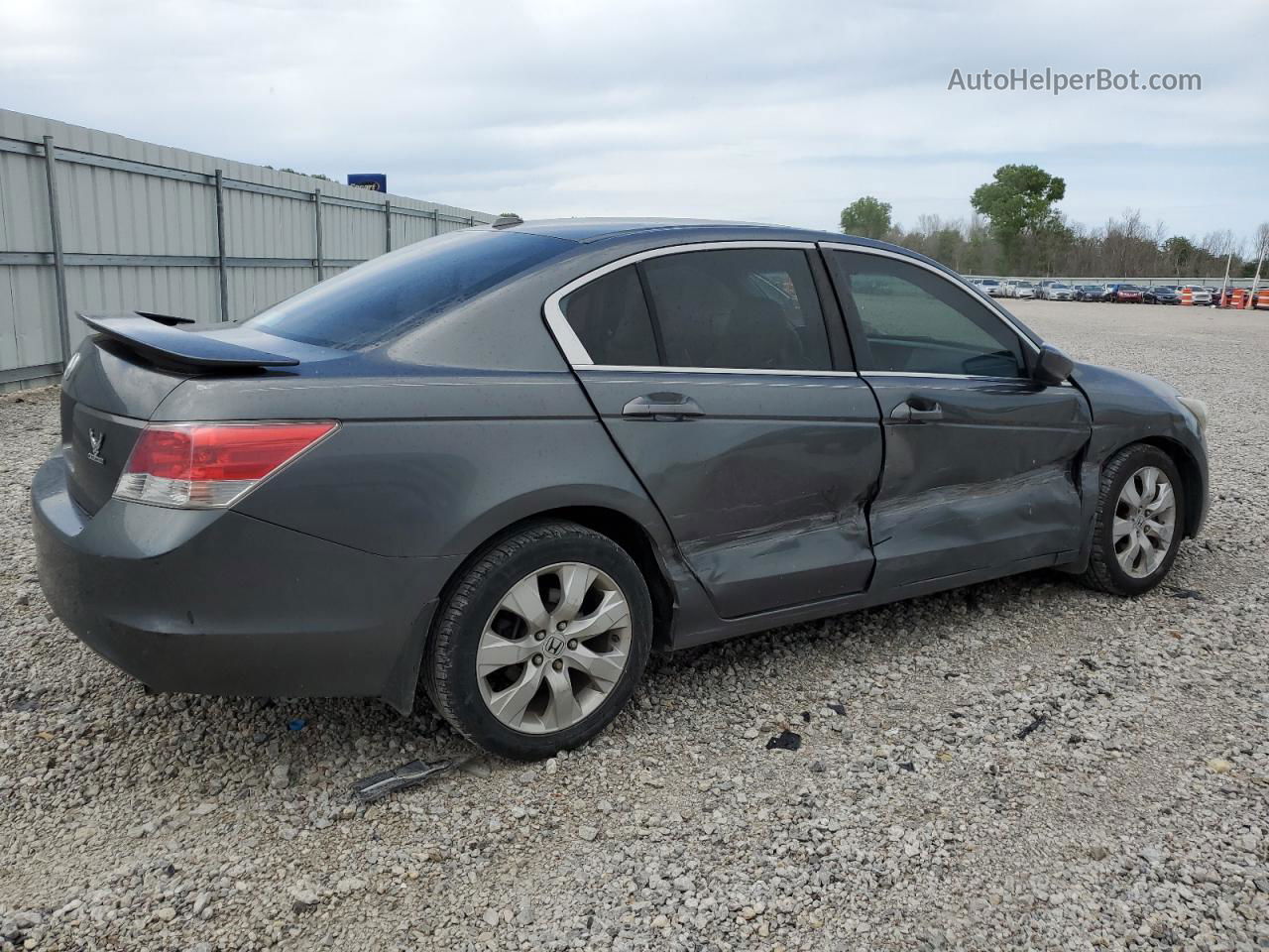 2009 Honda Accord Exl Серый vin: 1HGCP26869A002815