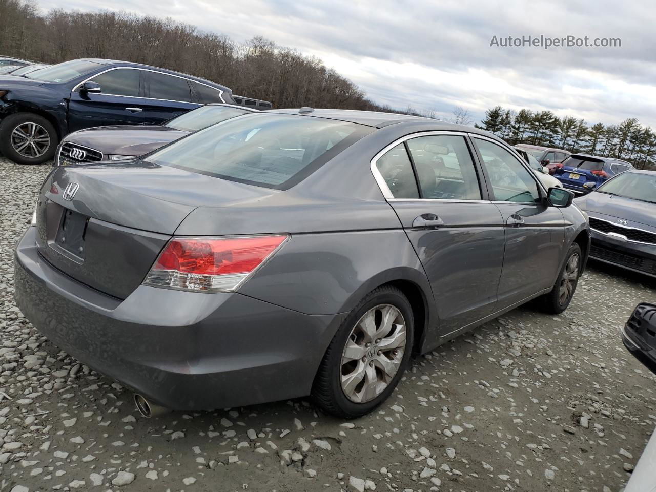 2009 Honda Accord Exl Серый vin: 1HGCP26869A051271