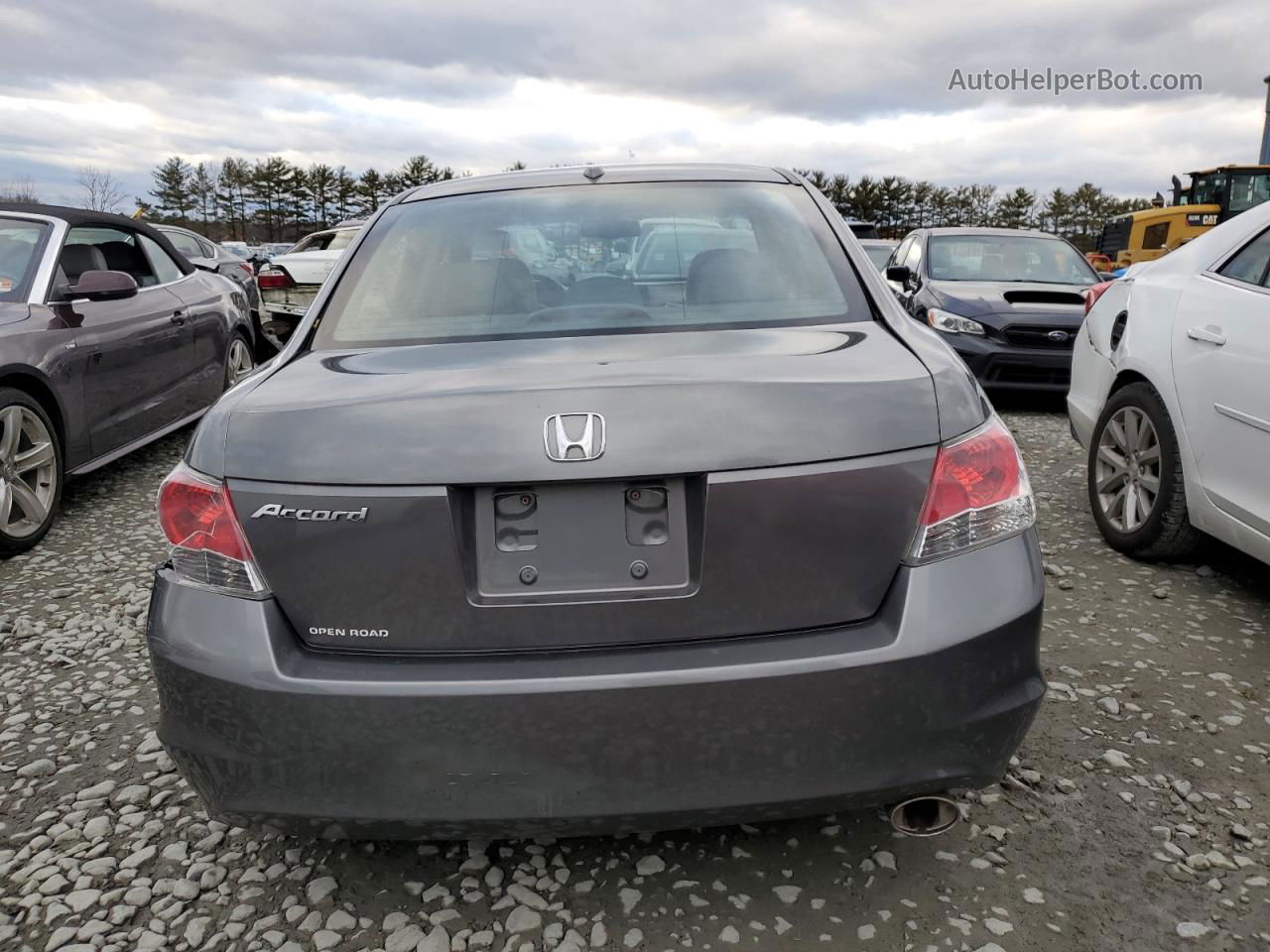 2009 Honda Accord Exl Серый vin: 1HGCP26869A051271