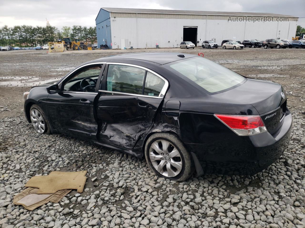 2009 Honda Accord Exl Black vin: 1HGCP26869A058527