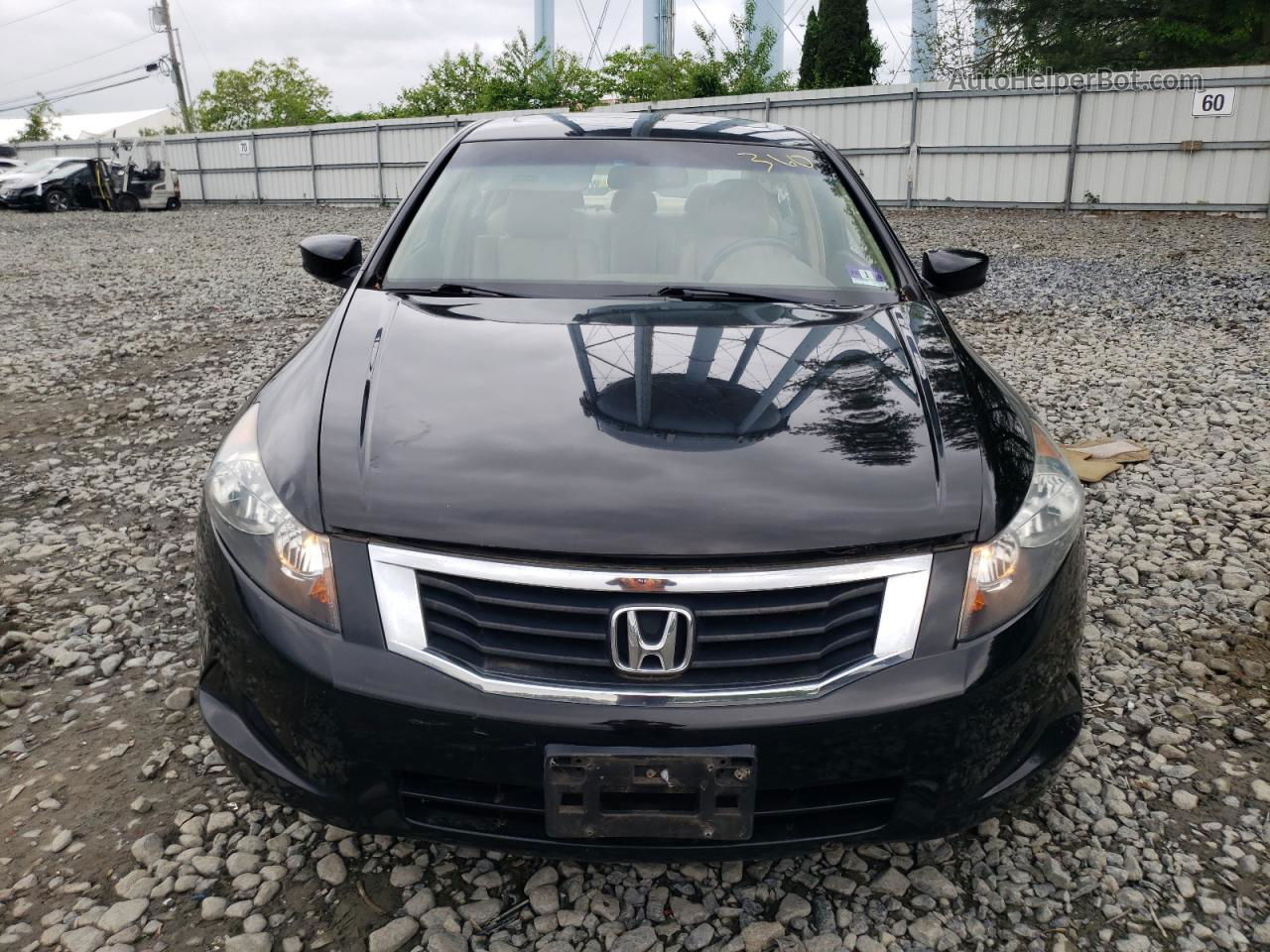 2009 Honda Accord Exl Black vin: 1HGCP26869A058527