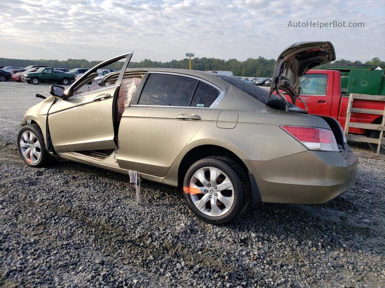 2009 Honda Accord Exl Gold vin: 1HGCP26869A084982