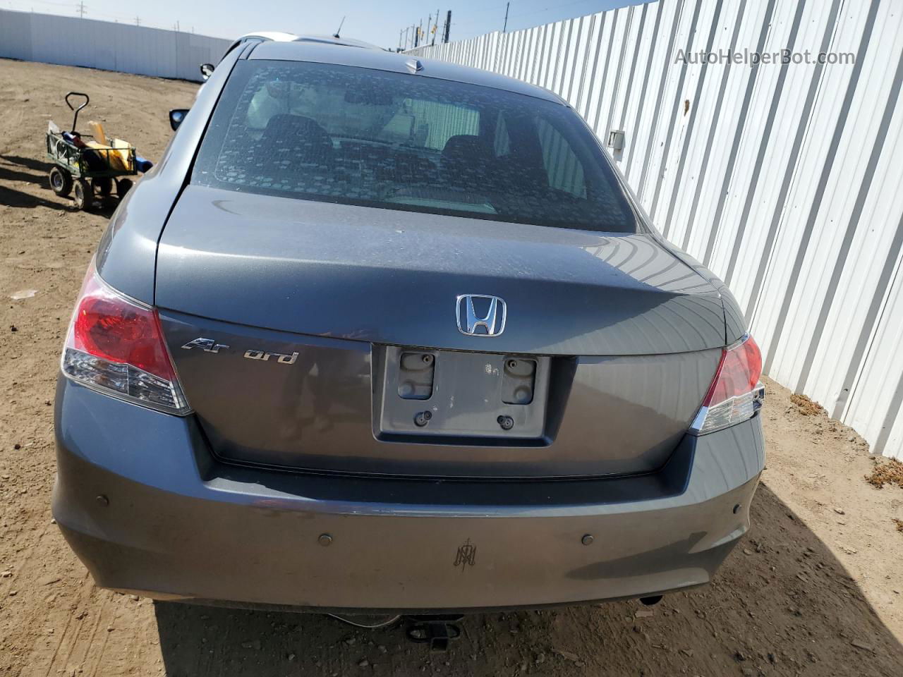 2009 Honda Accord Exl Blue vin: 1HGCP26869A090846