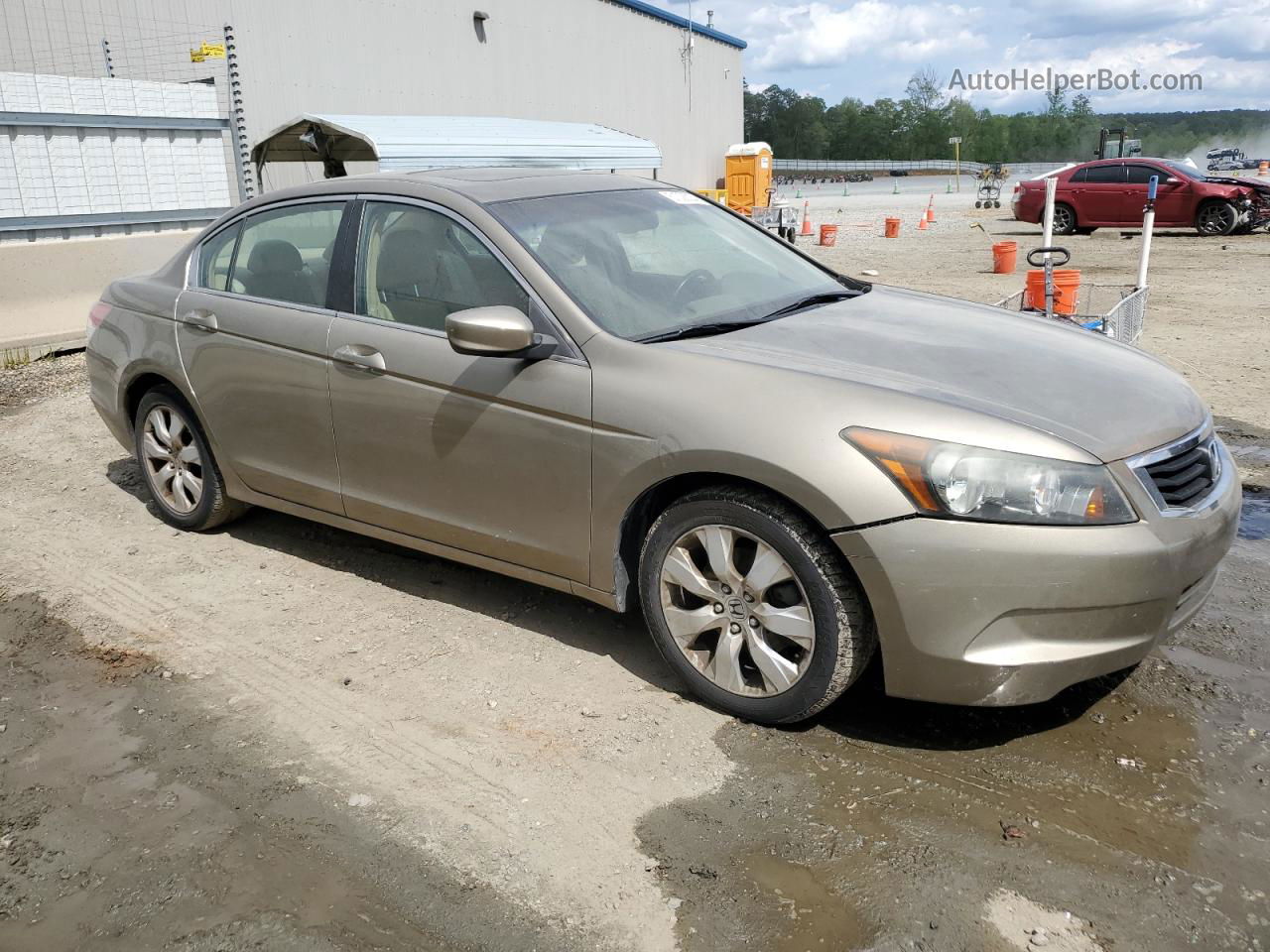 2009 Honda Accord Exl Tan vin: 1HGCP26869A182569