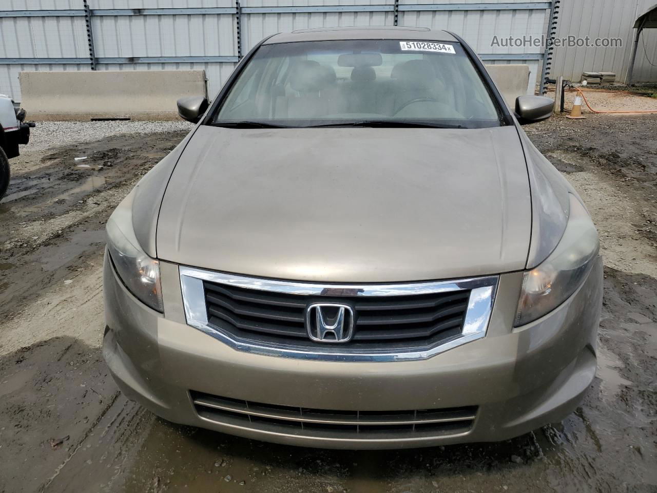 2009 Honda Accord Exl Tan vin: 1HGCP26869A182569