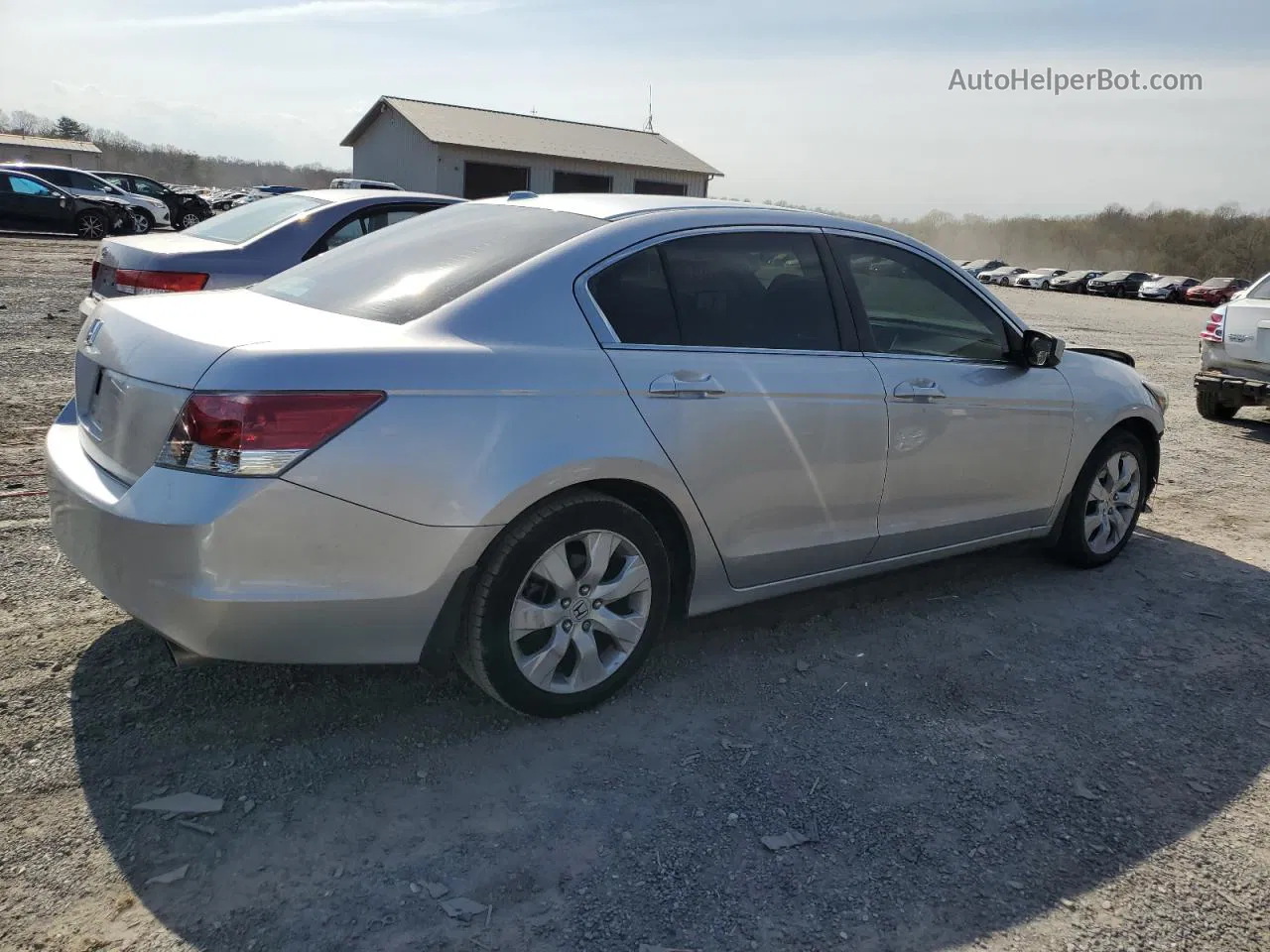 2008 Honda Accord Exl Silver vin: 1HGCP26878A014230