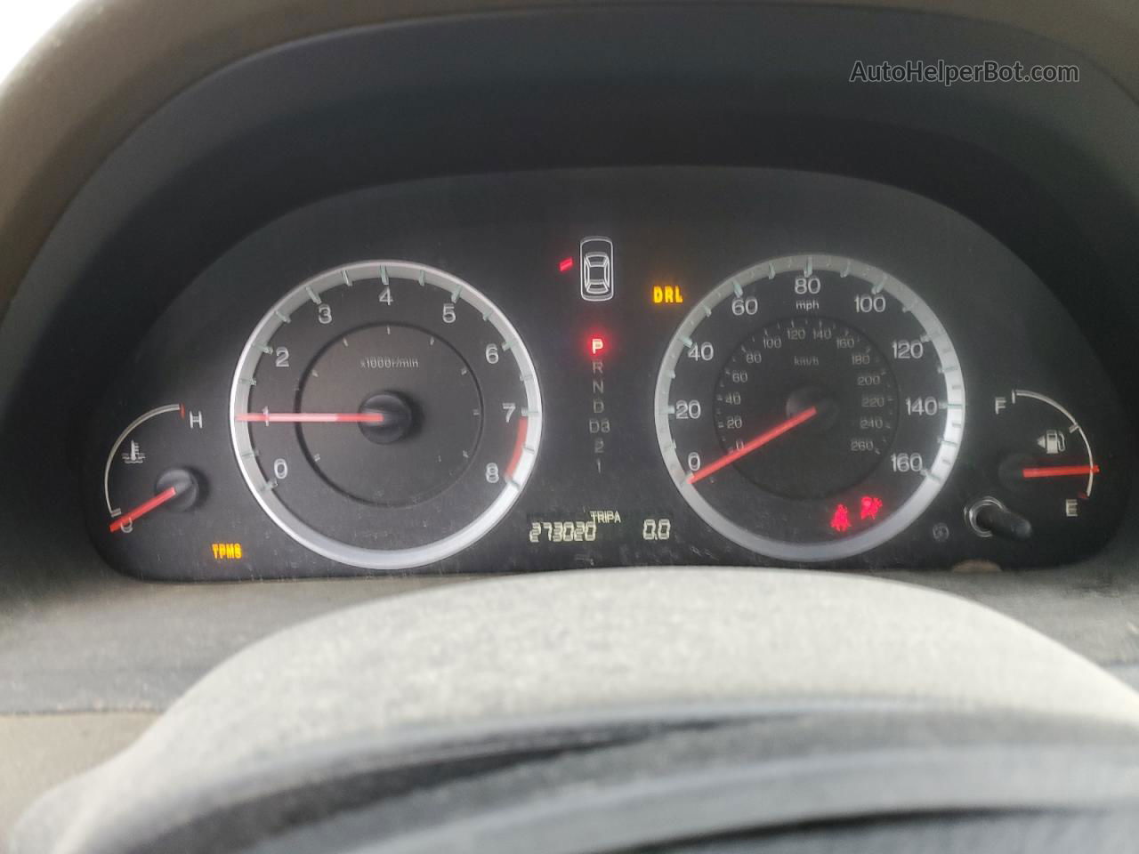 2008 Honda Accord Exl Золотой vin: 1HGCP26878A027740