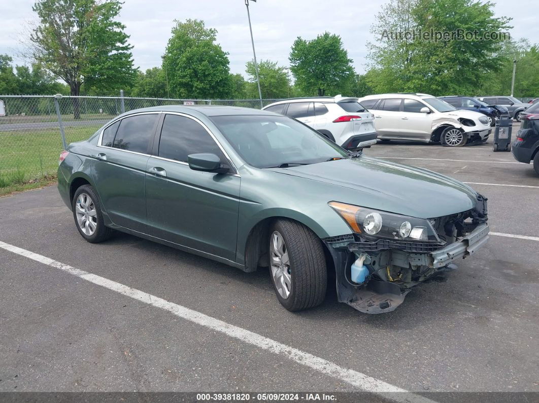 2008 Honda Accord 2.4 Ex-l Зеленый vin: 1HGCP26878A094936