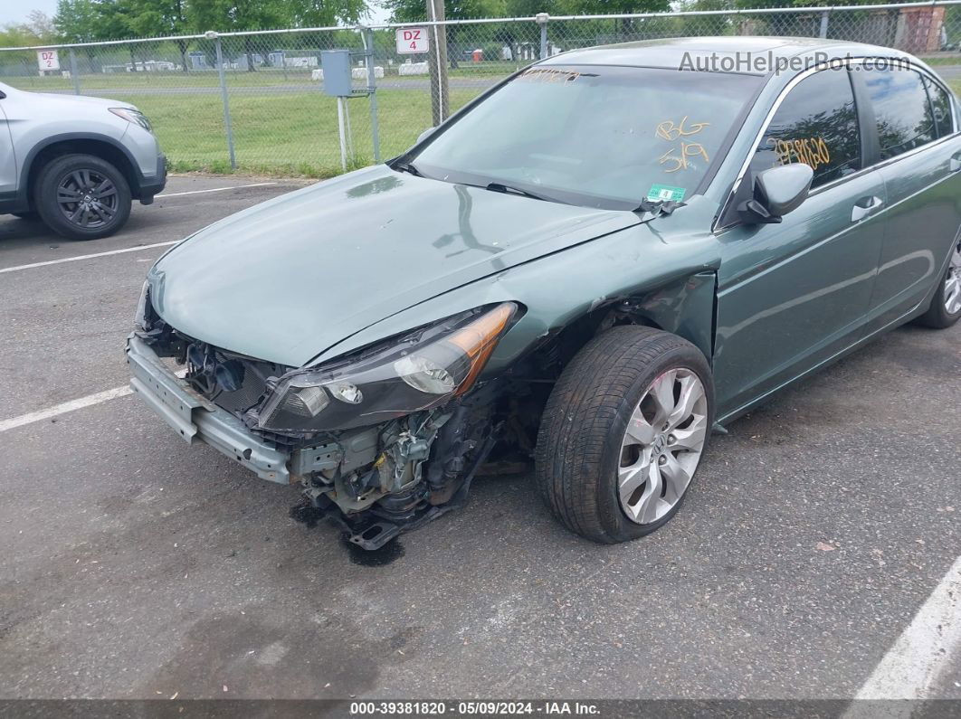 2008 Honda Accord 2.4 Ex-l Зеленый vin: 1HGCP26878A094936