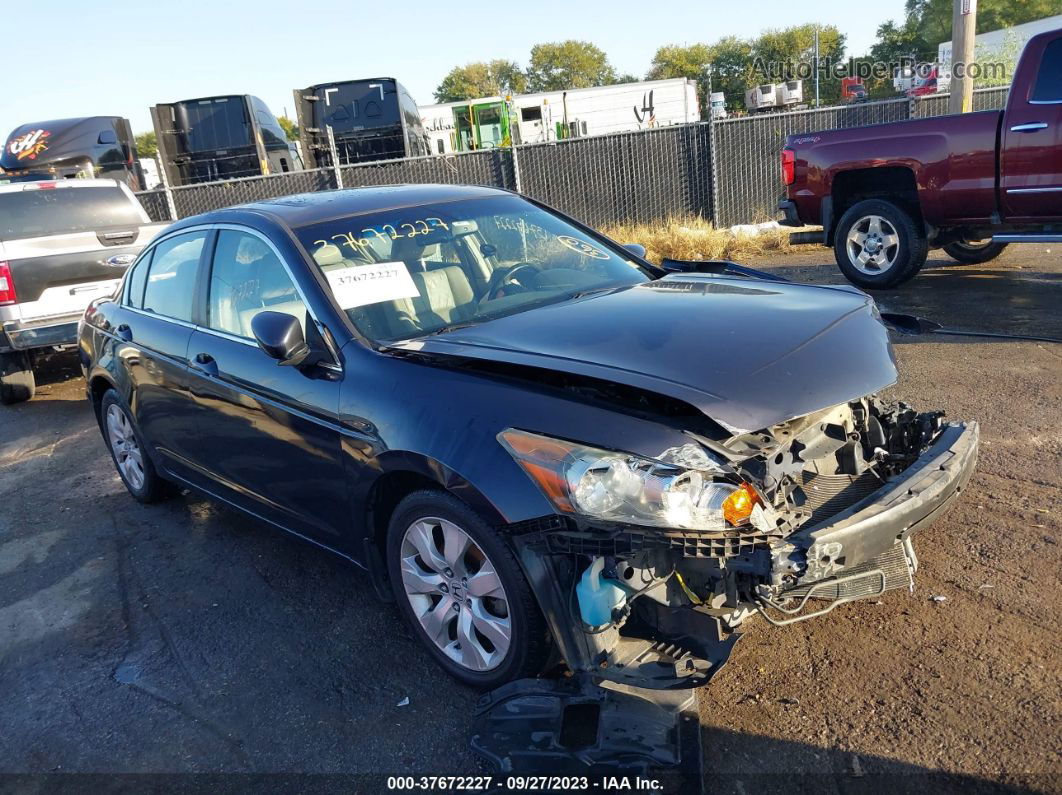 2008 Honda Accord Sdn Ex-l Blue vin: 1HGCP26878A107281