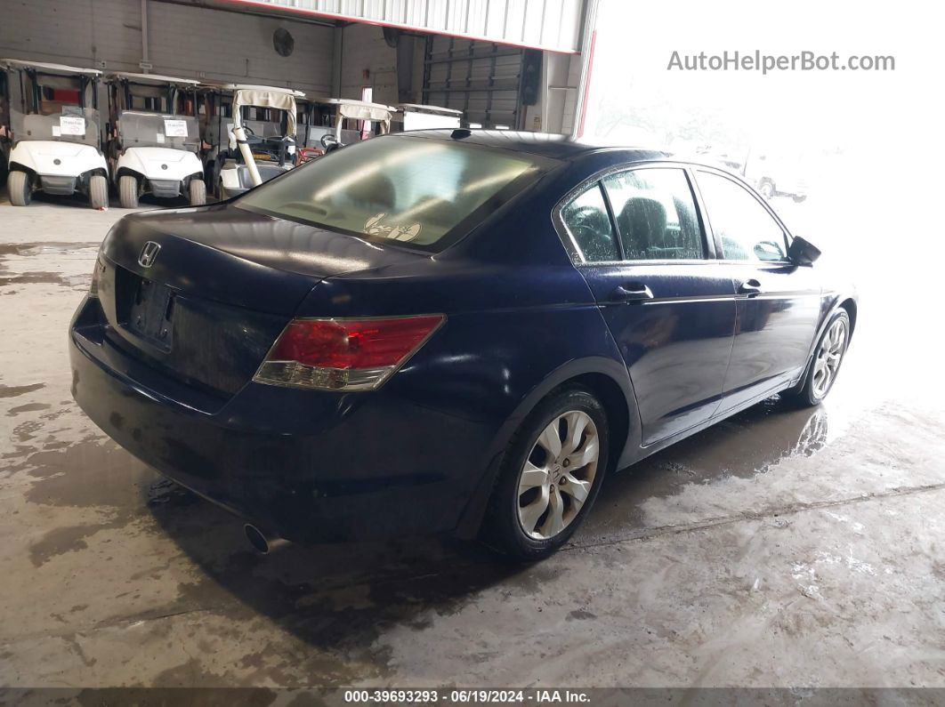 2009 Honda Accord 2.4 Ex-l Blue vin: 1HGCP26879A011409