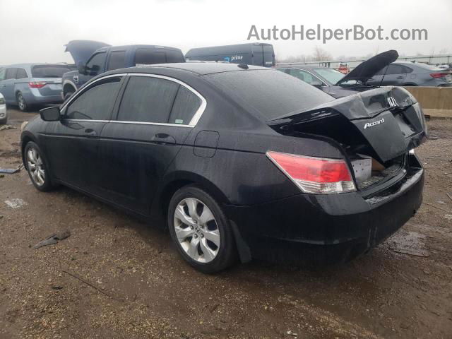 2009 Honda Accord Exl Black vin: 1HGCP26879A126415