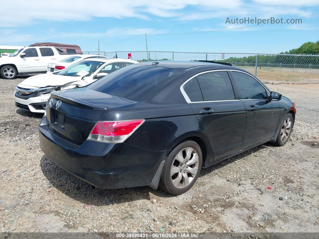 2008 Honda Accord 2.4 Ex-l Black vin: 1HGCP26888A151967