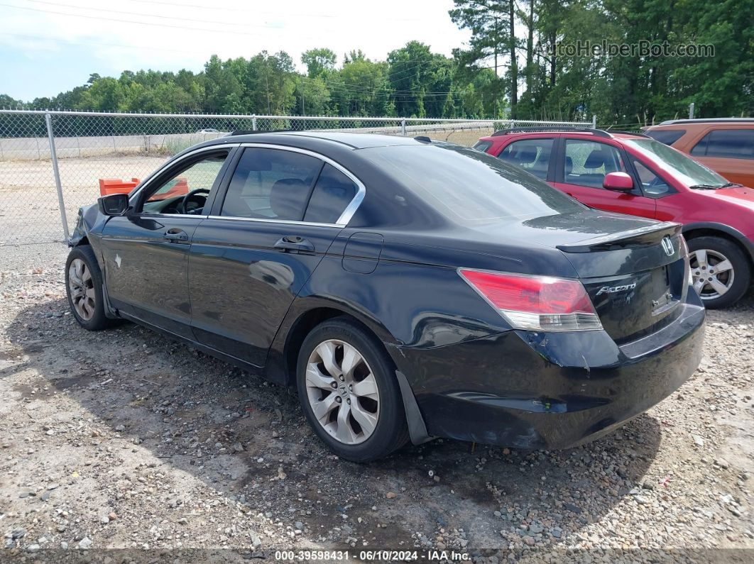 2008 Honda Accord 2.4 Ex-l Black vin: 1HGCP26888A151967