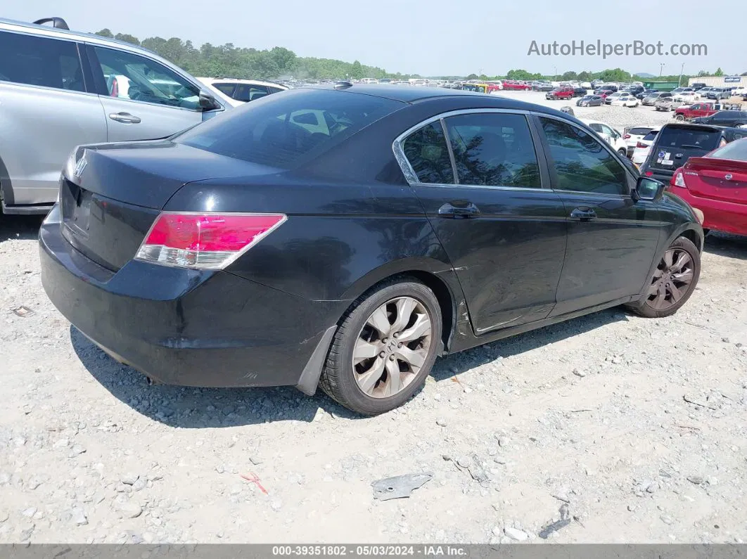 2008 Honda Accord 2.4 Ex-l Black vin: 1HGCP26888A162614