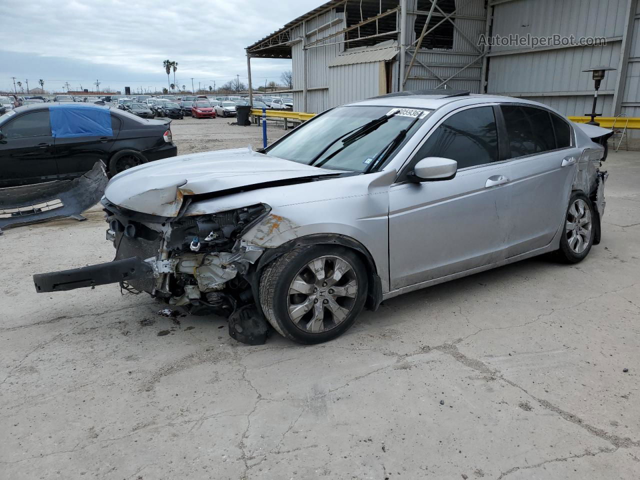 2009 Honda Accord Exl Silver vin: 1HGCP26889A003867